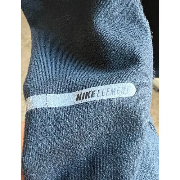 Nike Black Women’s Running Dri-Fit Active Pullover Zip Long Sleeve Shirt Top XL - Picture 10 of 13